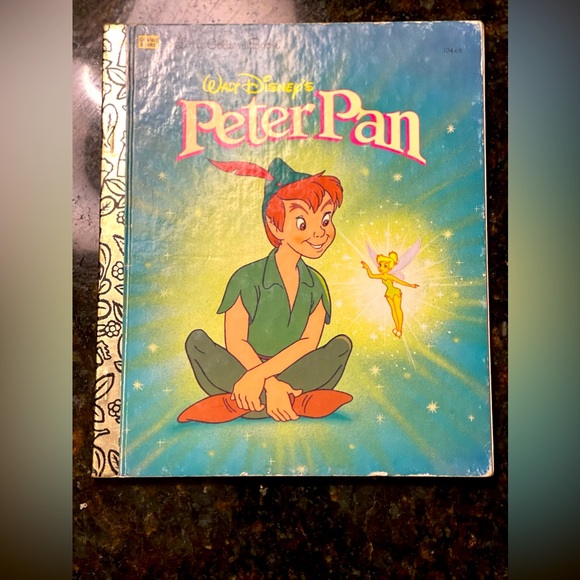 Vintage A Little Golden Book: Walt Disney's Peter Pan 1989 - Picture 1 of 12